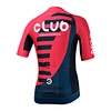 red cycling jersey